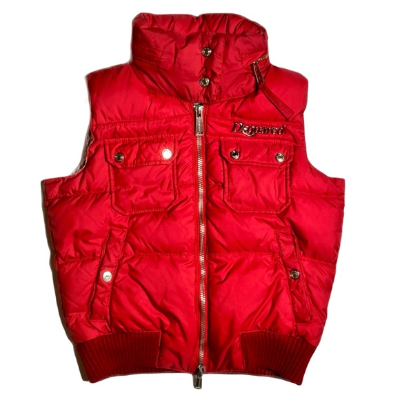 DSquared2 Gilet Puffer Down Vest - Picture 1 of 9